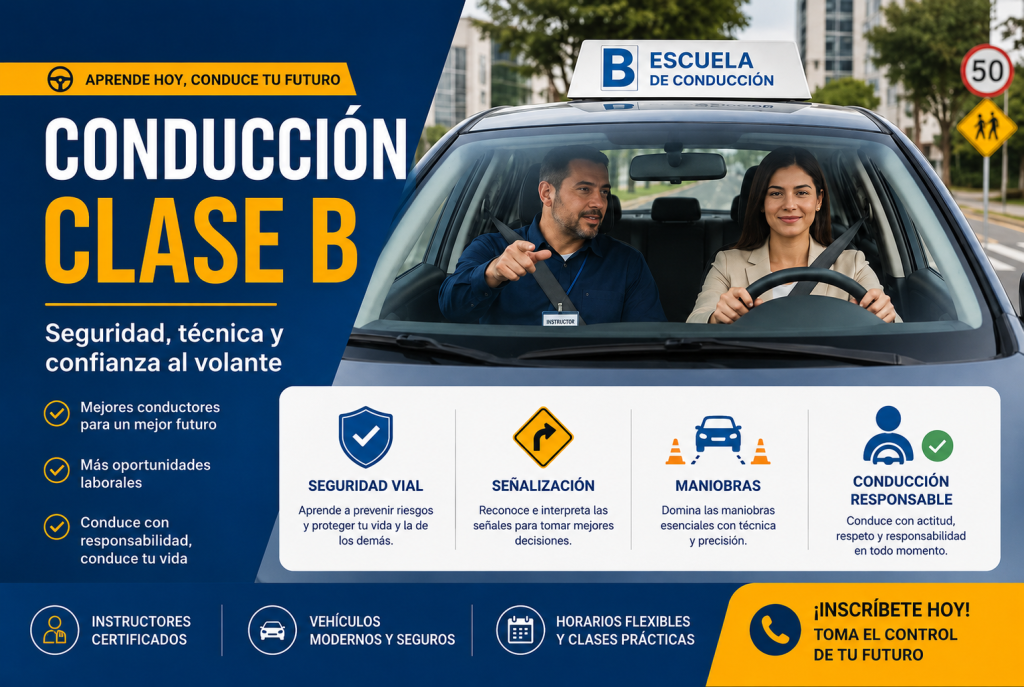 CONDUCCIÓN CLASE B