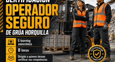 CERTIFICACIÓN OPERADOR SEGURO DE GRÚA HORQUILLA