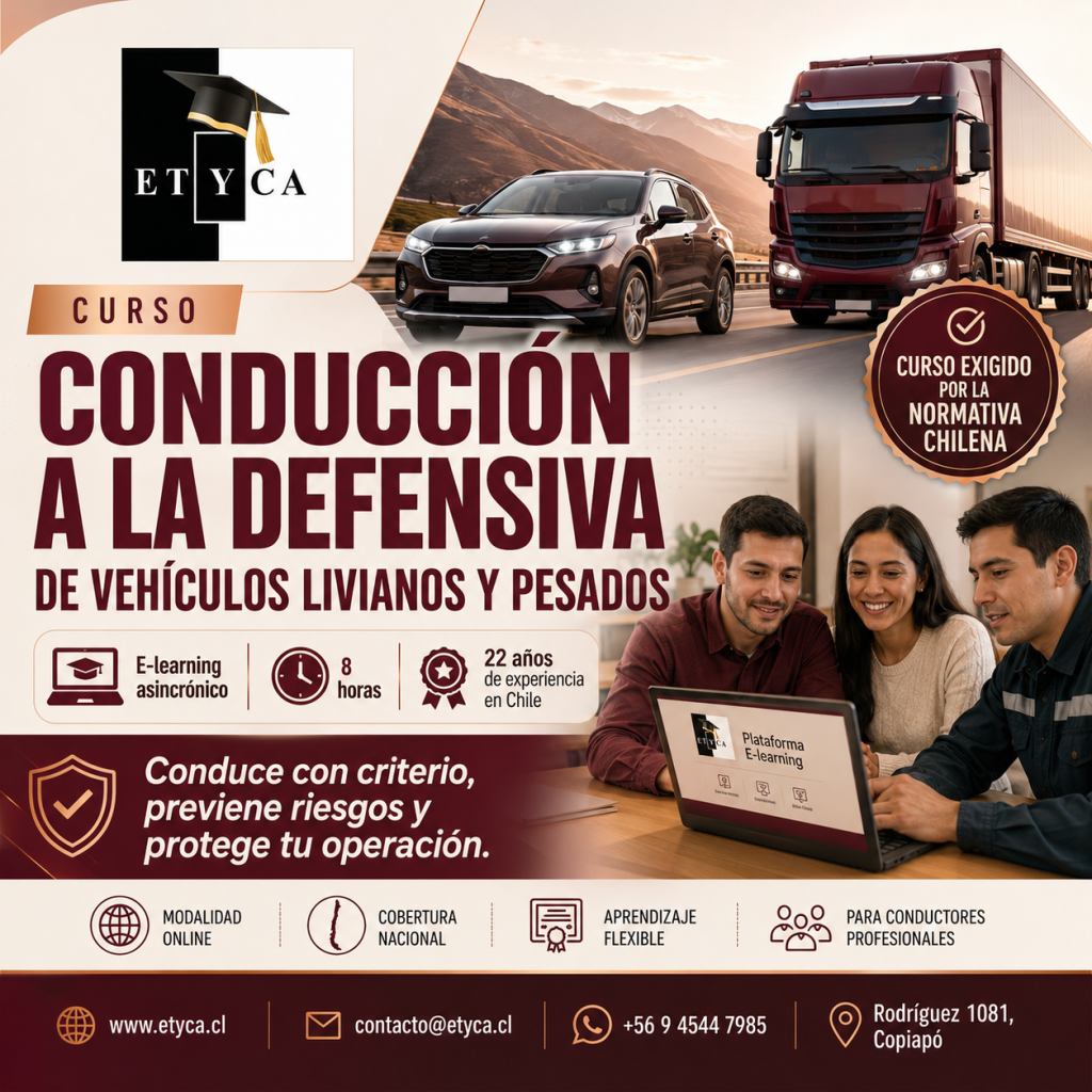 CONDUCCIÓN A LA DEFENSIVA DE VEHICULOS LIVIANOS Y PESADOS