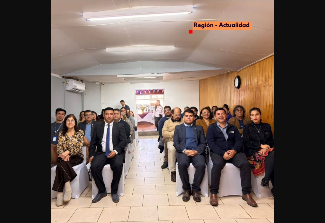 Autoridades e invitados durante el relanzamiento de la Escuela de Conductores ETYCA