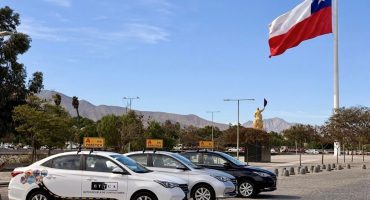 Vehículos de la Escuela de Conductores ETYCA en Copiapó